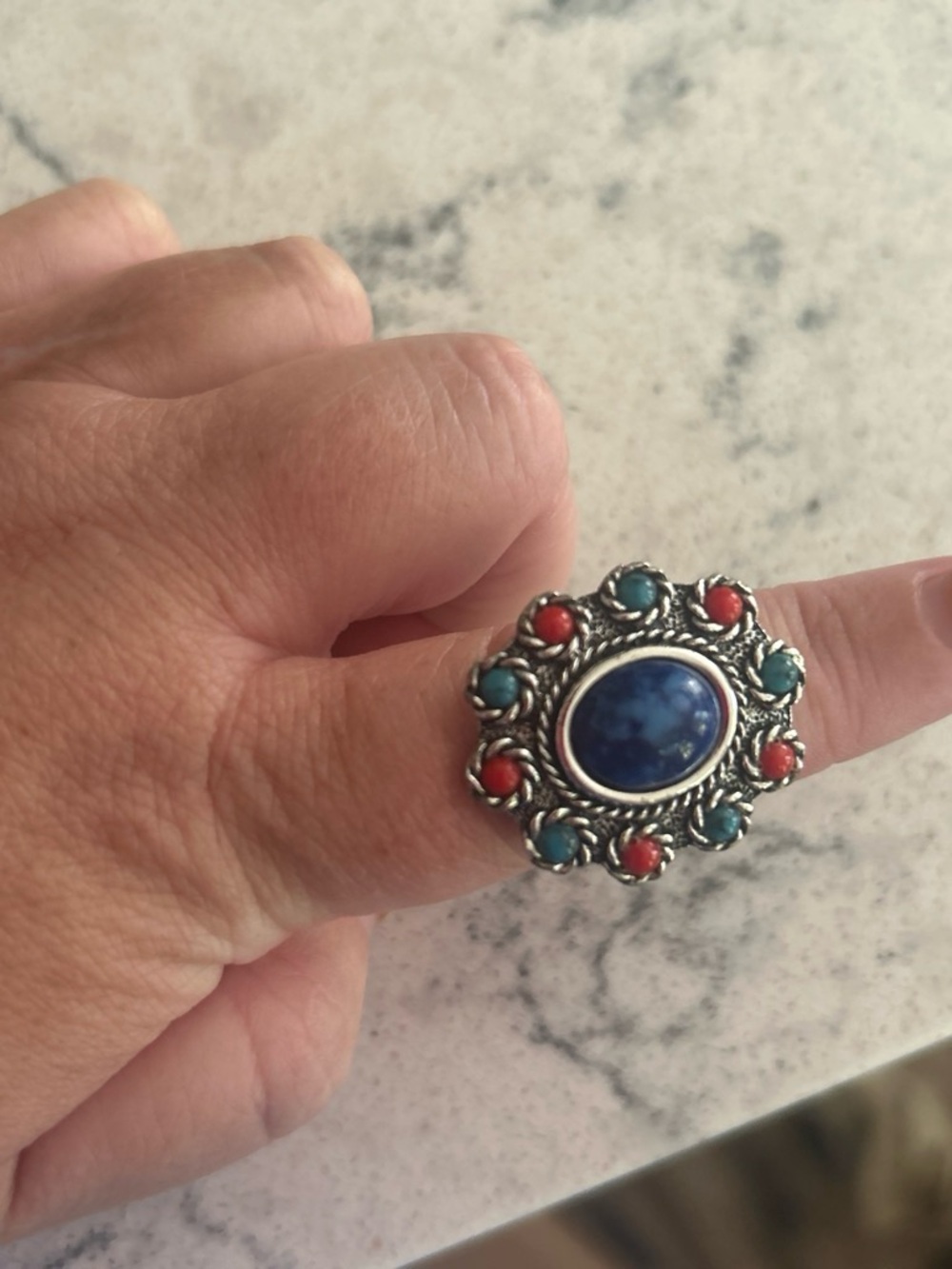Vintage Sarah Coventry Adjustable Ring